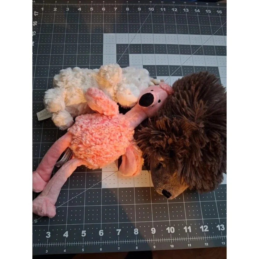 Mary Meyer Small Plush Lot Flamingo Hedgehog unicorn